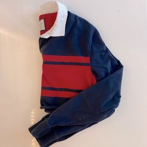 Vintage Rugby Crop Top